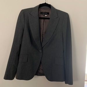 Zara Woman grey suit.